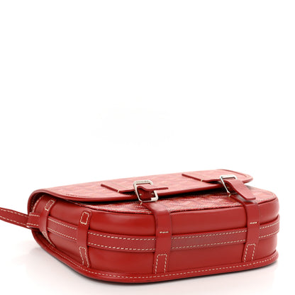Goyard Goyardine Belvedere PM Messenger Bag Red 4 of 10