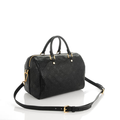 Louis Vuitton Empreinte Speedy Bandouliere 30 Black 3 of 7
