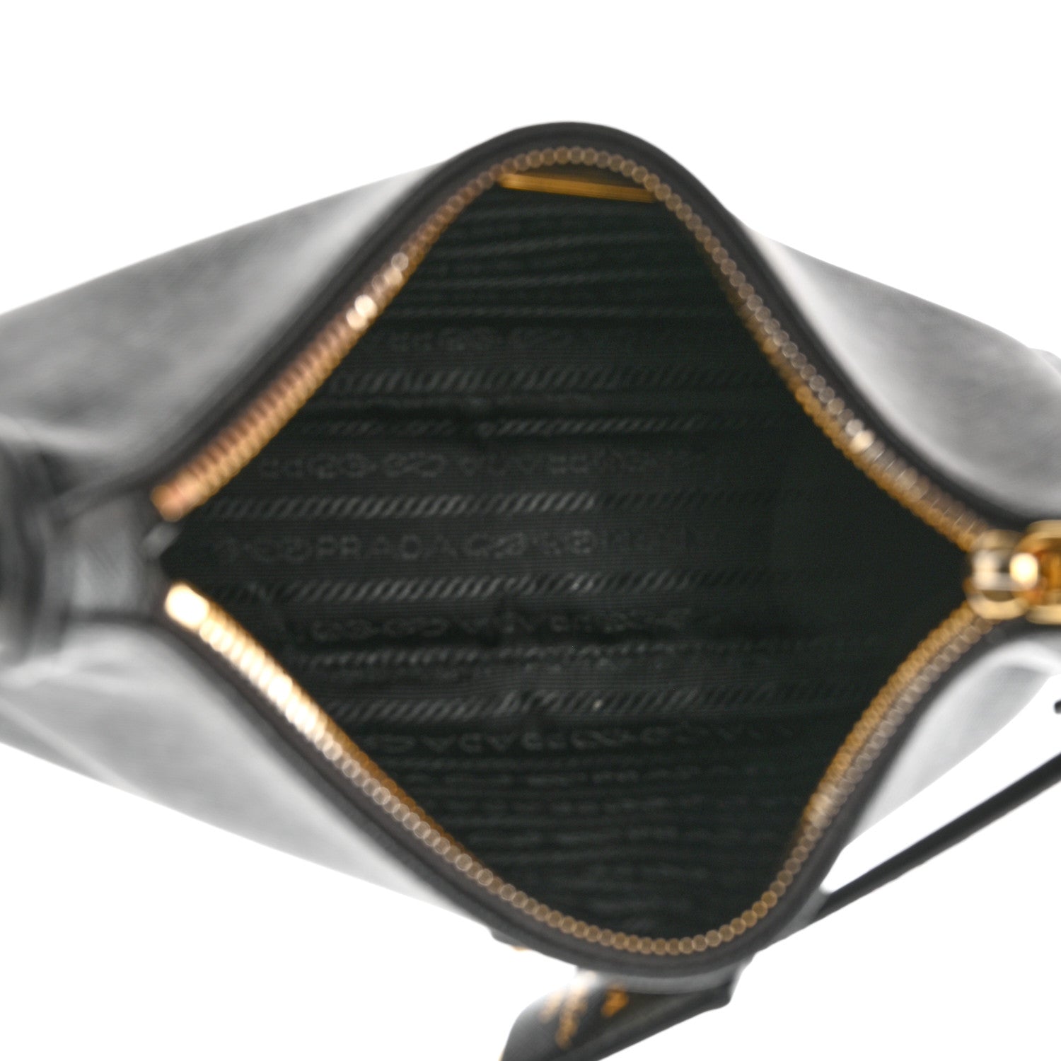 Prada Saffiano Lux Re-Edition 2005 Shoulder Bag Black 5 of 9