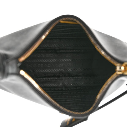 Prada Saffiano Lux Re-Edition 2005 Shoulder Bag Black 5 of 9