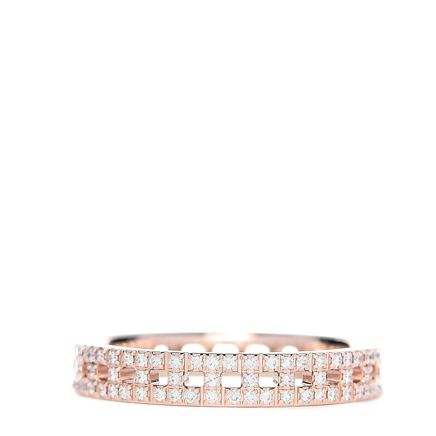 18K Yellow Gold Diamond T True Narrow Band Ring 56 7.5