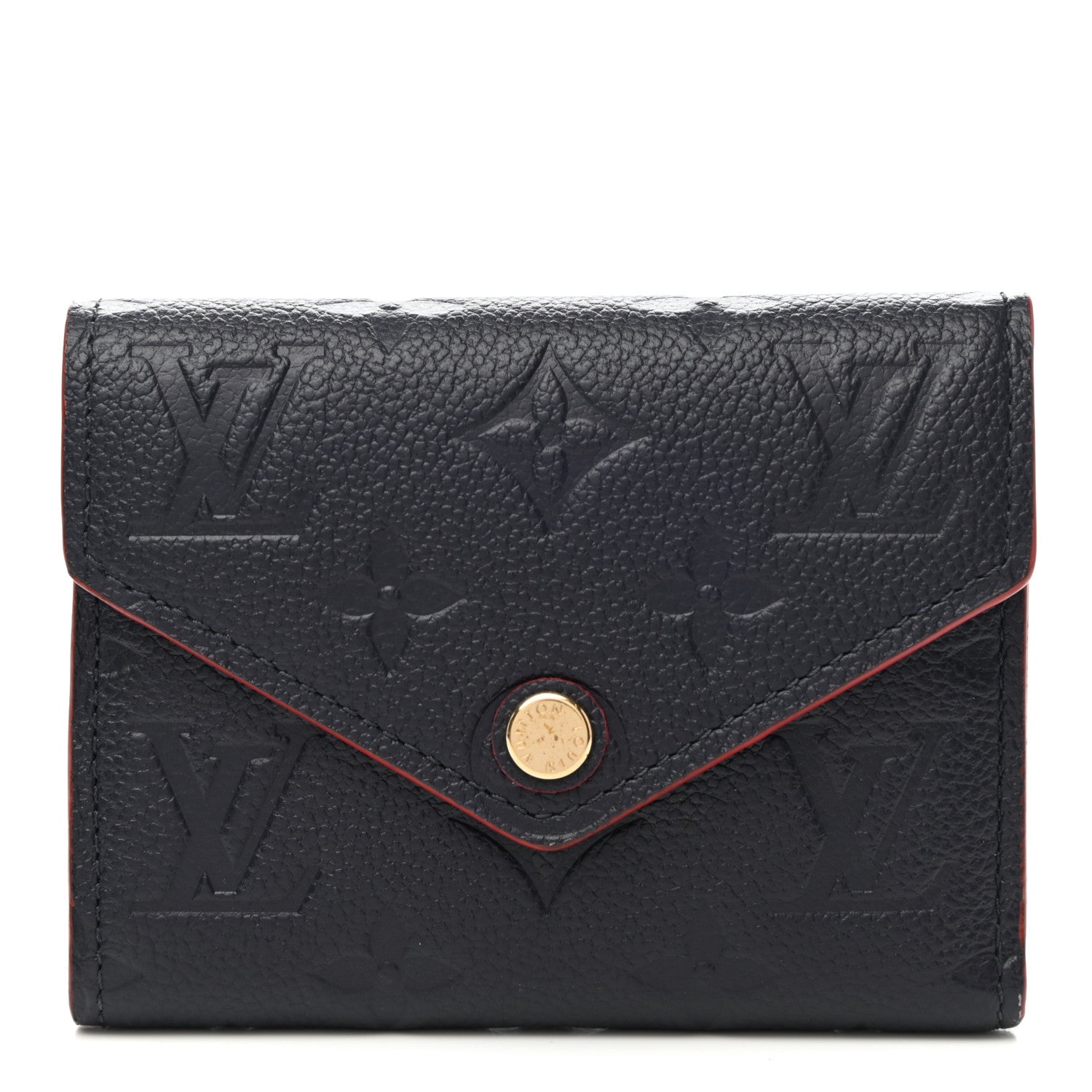 Louis Vuitton Empreinte Victorine Wallet Marine Rouge 1 of 10