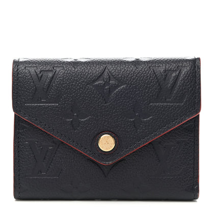 Louis Vuitton Empreinte Victorine Wallet Marine Rouge 1 of 10