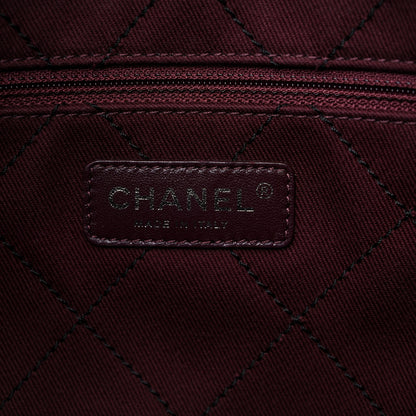 Chanel Grained Calfskin Quilted Small Daily Shopping Tote Black 7 of 12