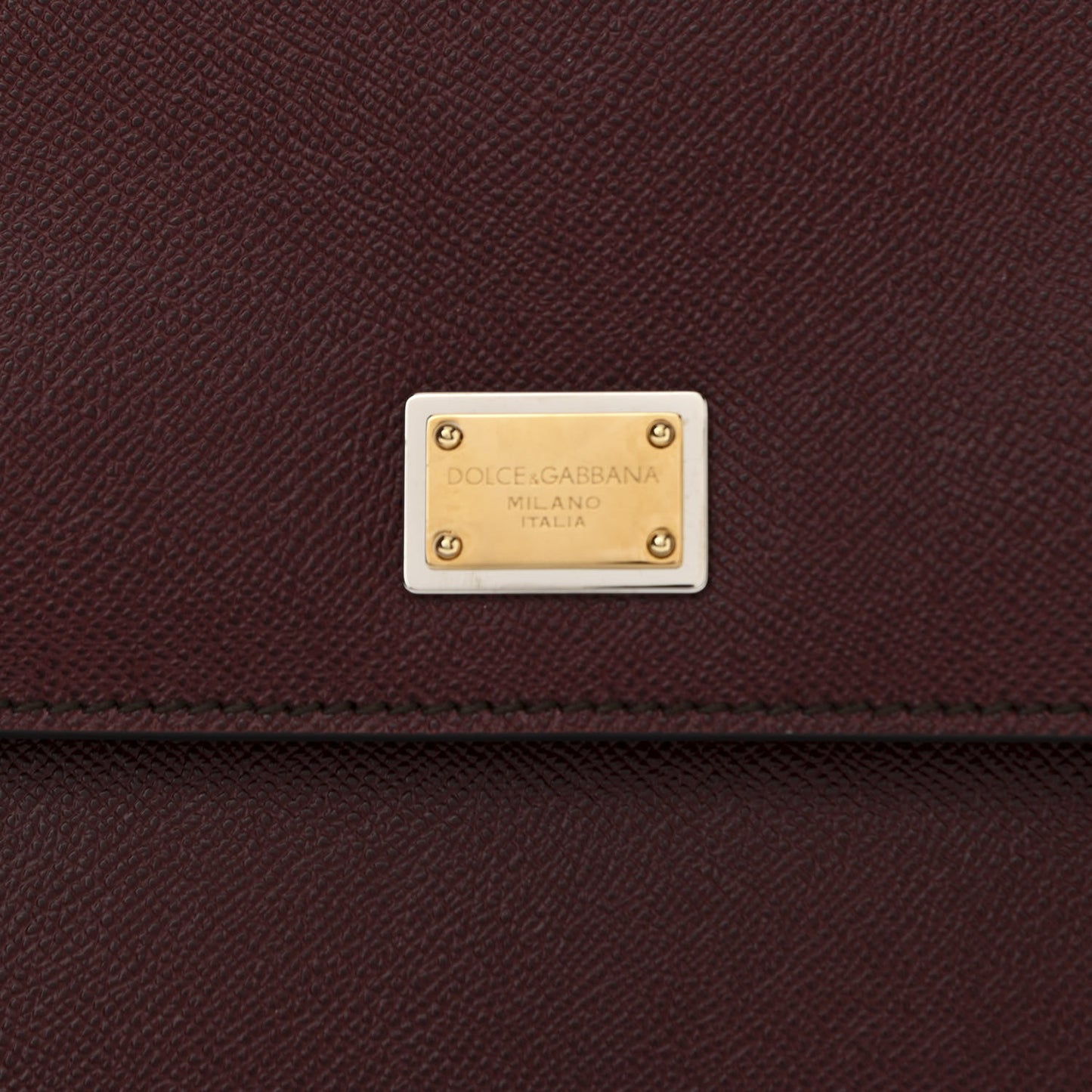 Dauphine Large Miss Sicily Satchel Burgundy