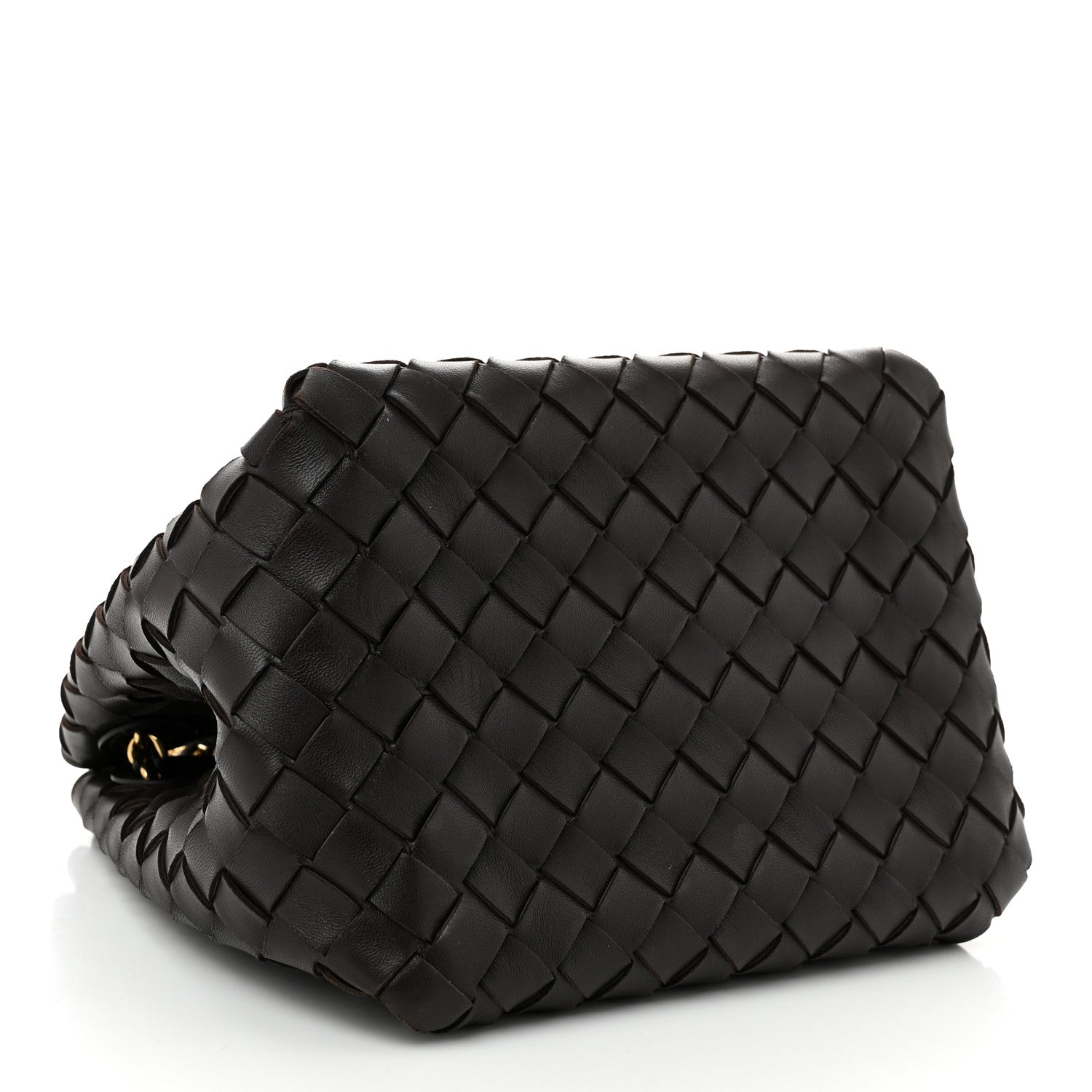 Bottega Veneta Nappa Intrecciato Small Parachute Chain Shoulder Bag Fondant 4 of 9
