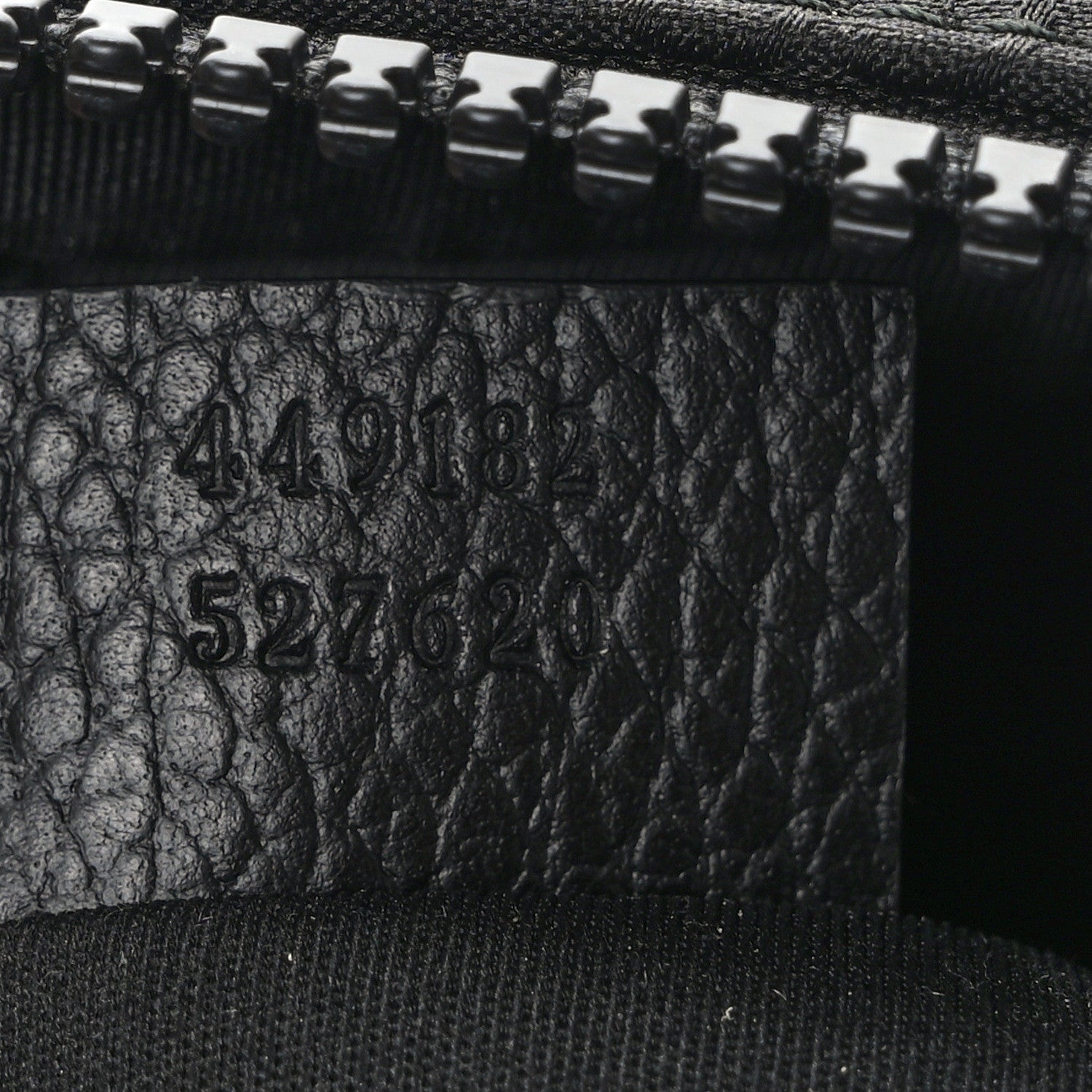 Gucci Nylon Monogram Fanny Pack Belt Bag Black 7 of 11