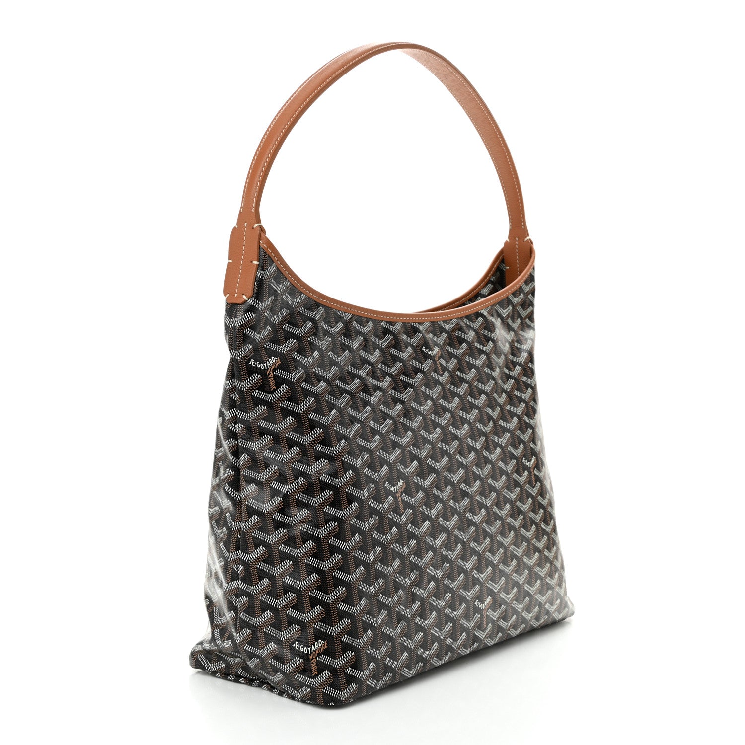 Goyard Goyardine Boheme Hobo Black Gold 3 of 9