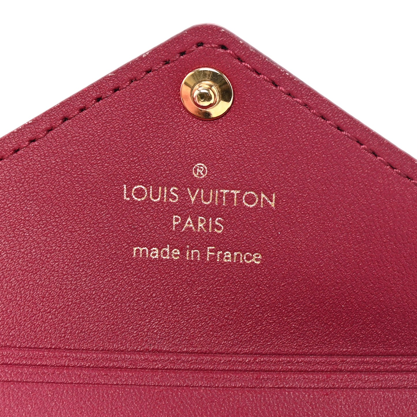 Monogram Small Kirigami Pochette Insert Fuchsia