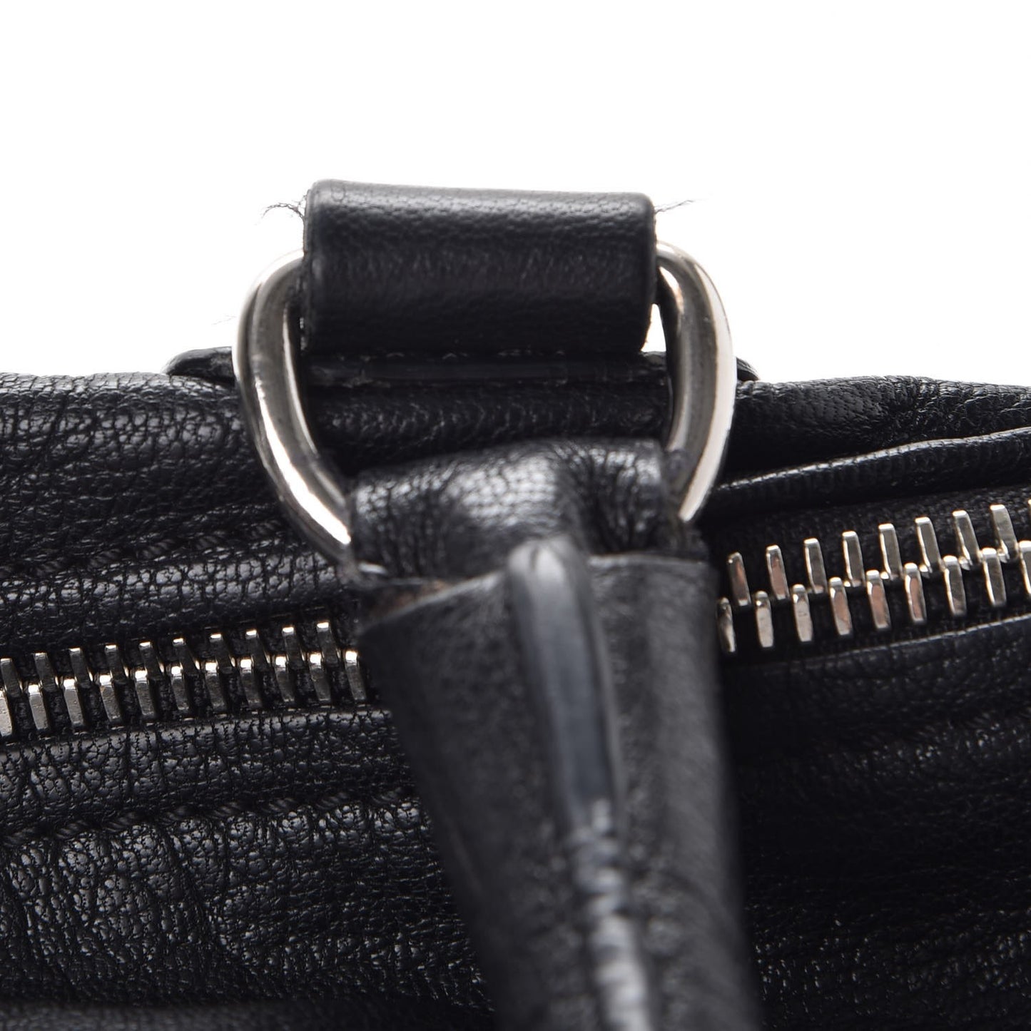 Sugar Goatskin Large Pandora Black