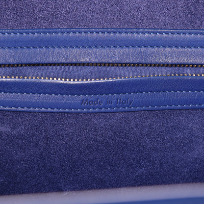 Celine Supple Calfskin Medium Phantom Luggage Indigo 7 of 17