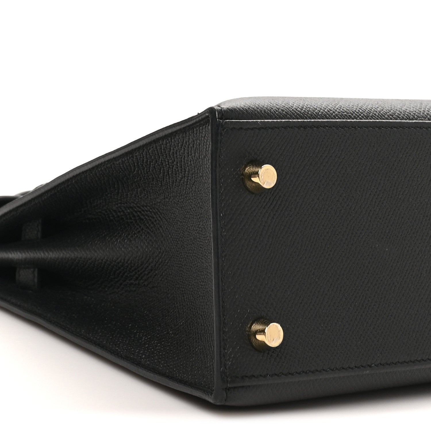 Hermes Epsom Kelly Sellier 25 Black 10 of 11