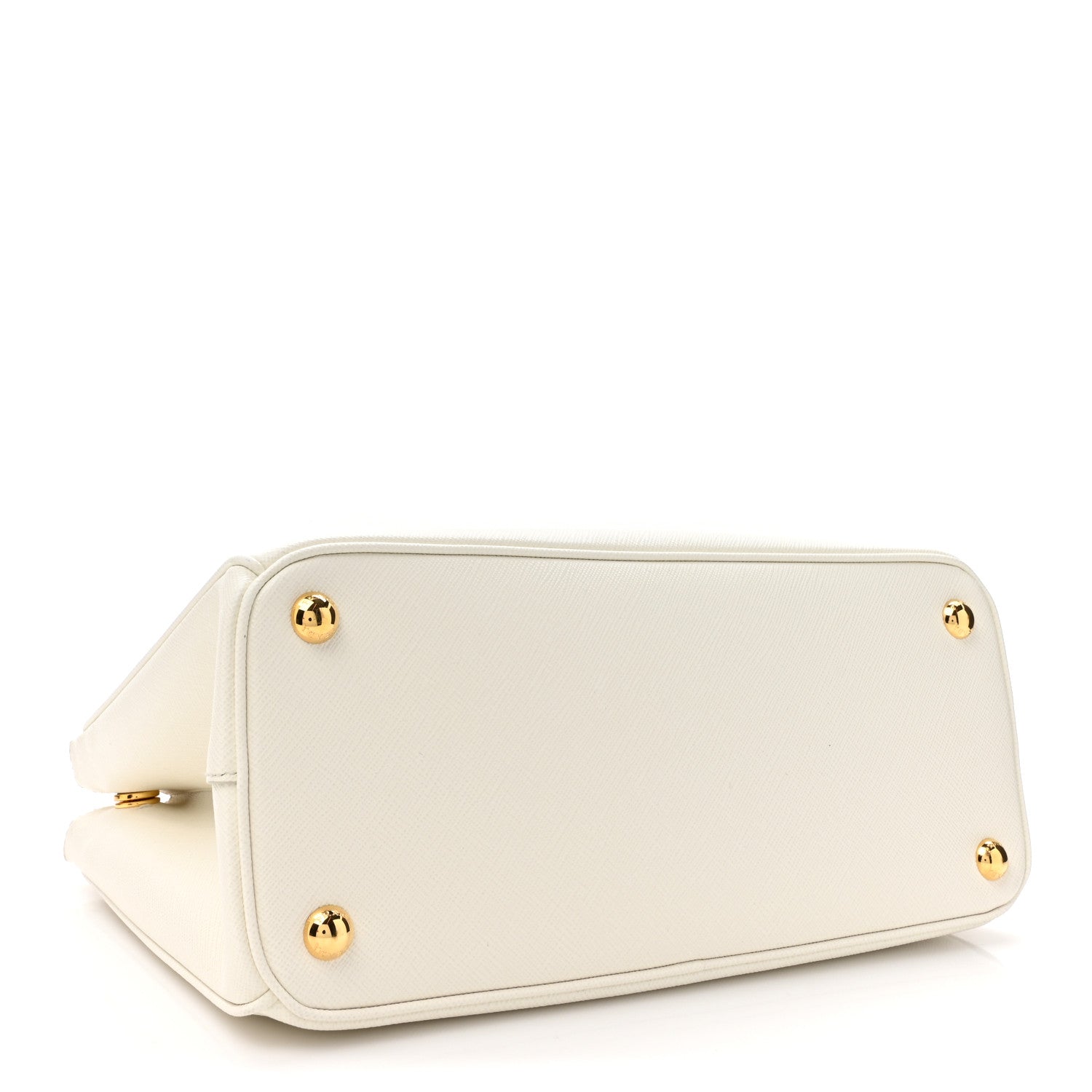 Prada Saffiano Lux Small Galleria Double Zip Tote White 4 of 12