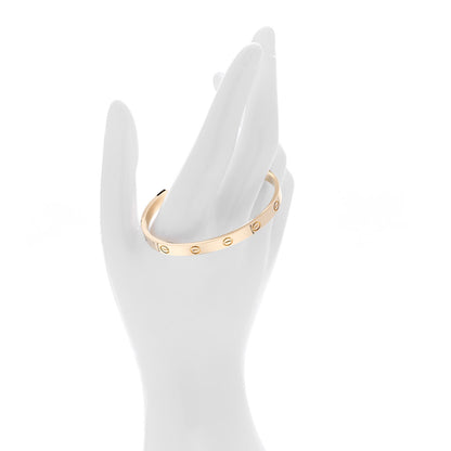 Cartier 18K Yellow Gold LOVE Cuff Bracelet 17 2 of 4