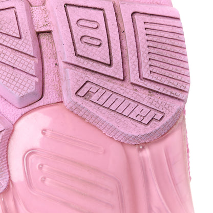 Balenciaga Mesh Rubber Distressed Womens Runner Sneakers 38 Pink 8 of 10