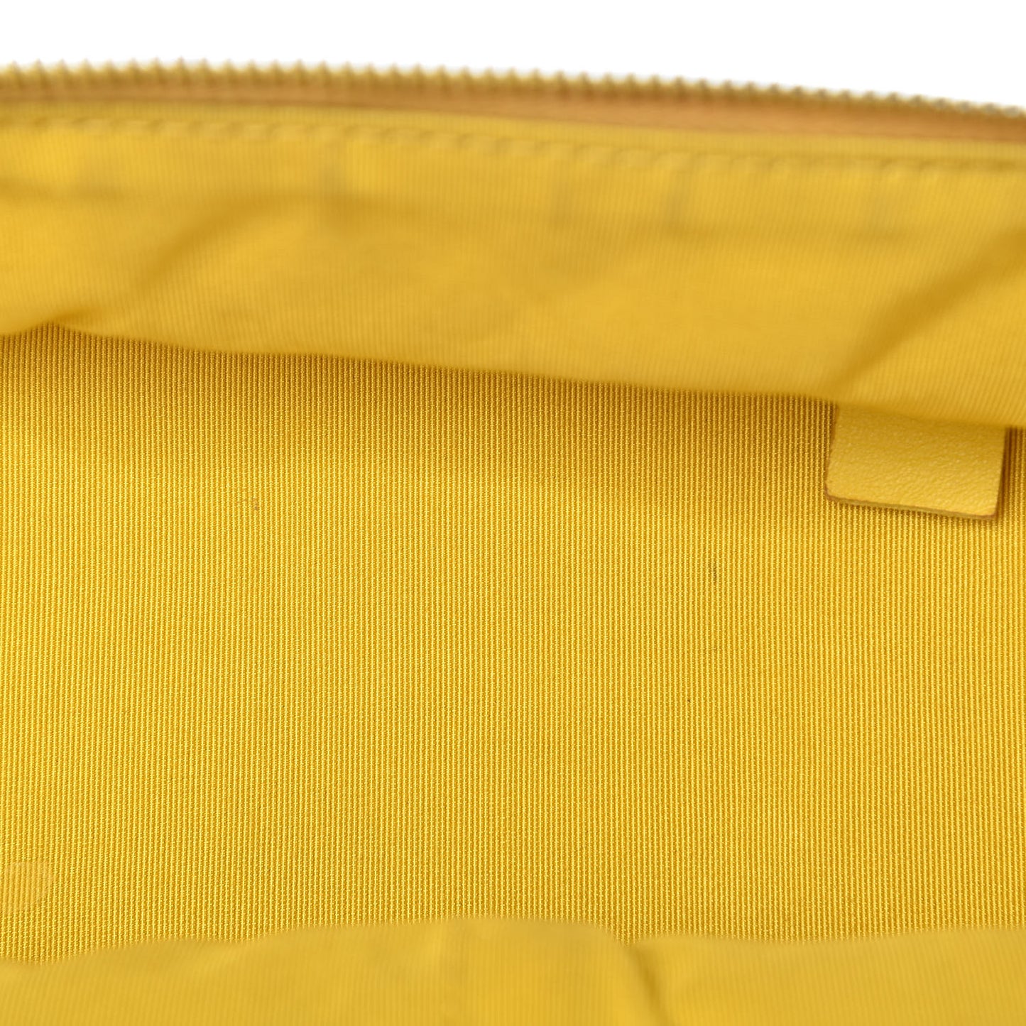 Crumpled Calfskin PVC Quilted Backpack Yellow