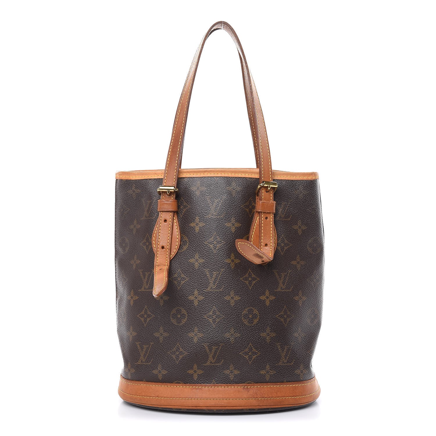 Louis Vuitton Monogram Petit Bucket 23 1 of 16