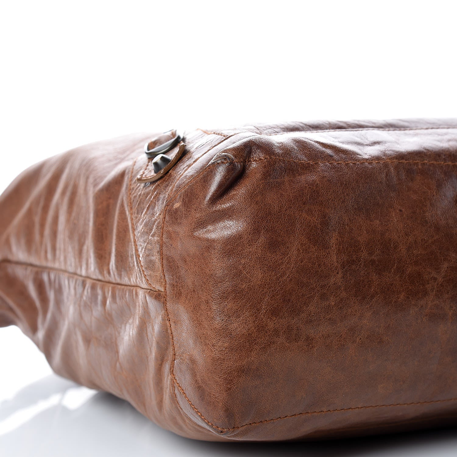 Balenciaga Agneau Classic Hardware Day Hobo Sienna 6 of 19
