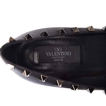 Valentino Garavani Nappa Rockstud 100mm Pumps 38.5 Black 8 of 10