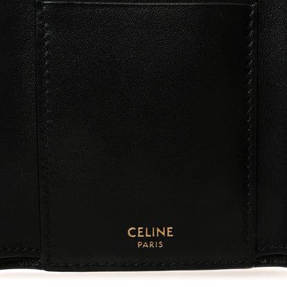 Celine Grained Calfskin Nino Wallet Black 6 of 8