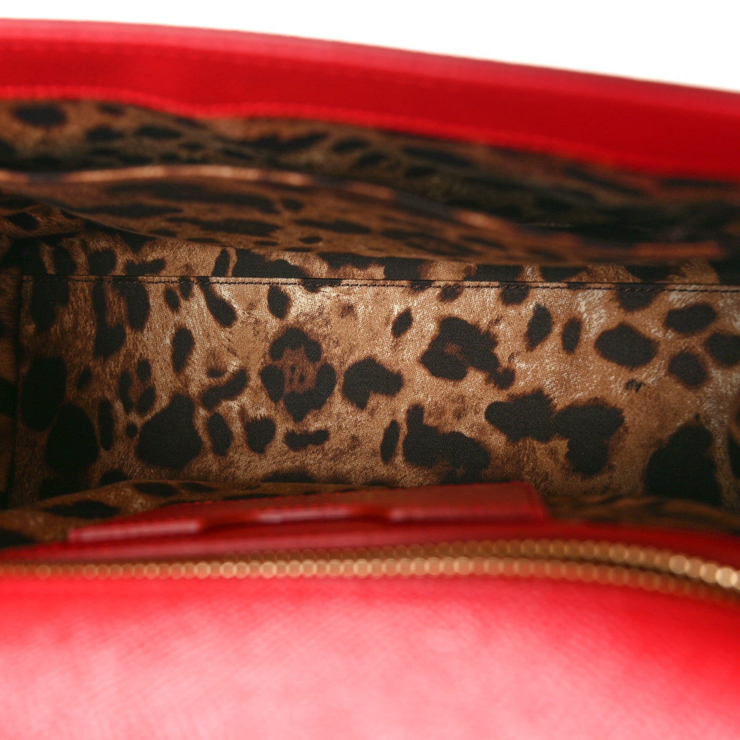 DOLCE GABBANA Dauphine Medium Miss Sicily Satchel Dark Red