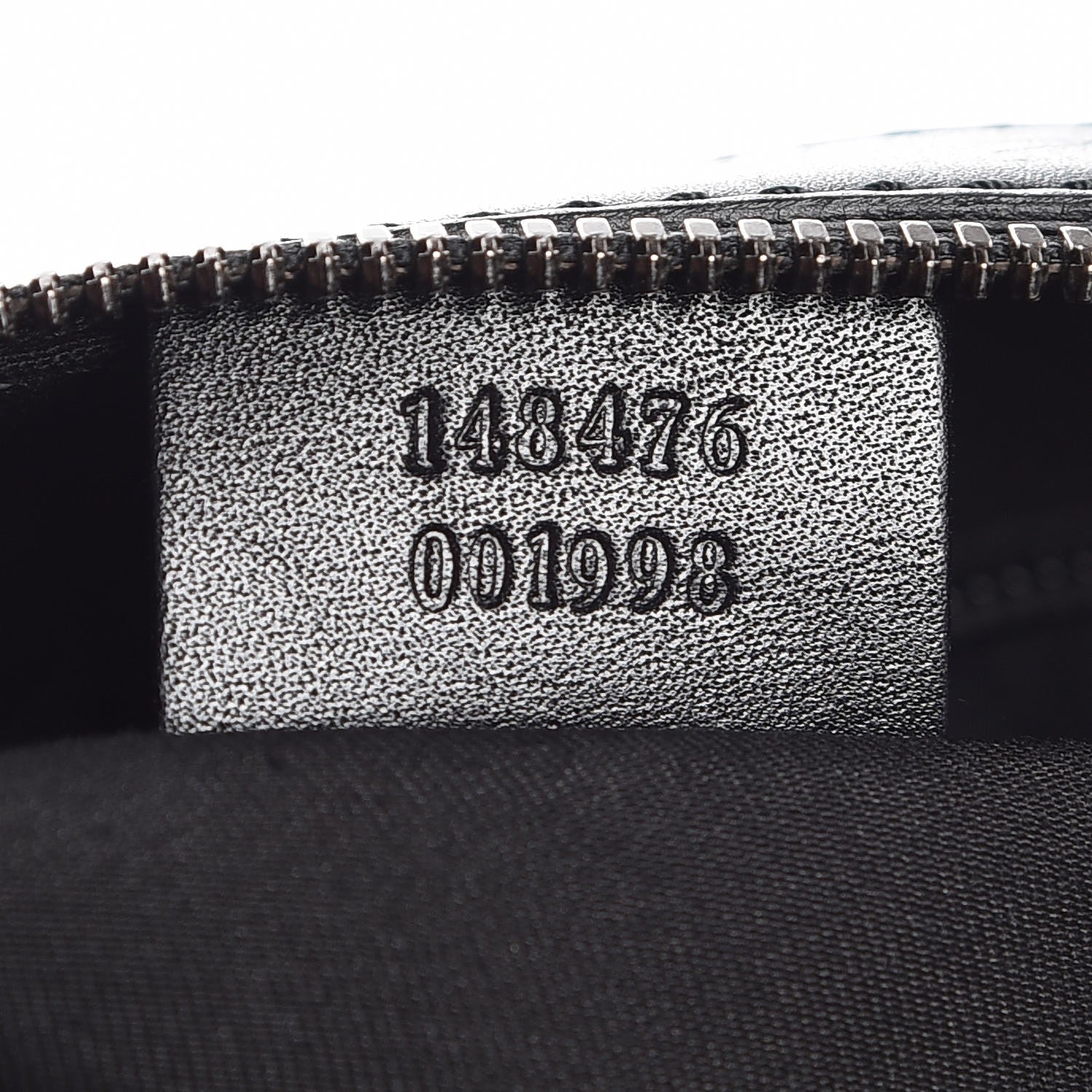 Gucci Guccissima GG Messenger Bag Black 7 of 7