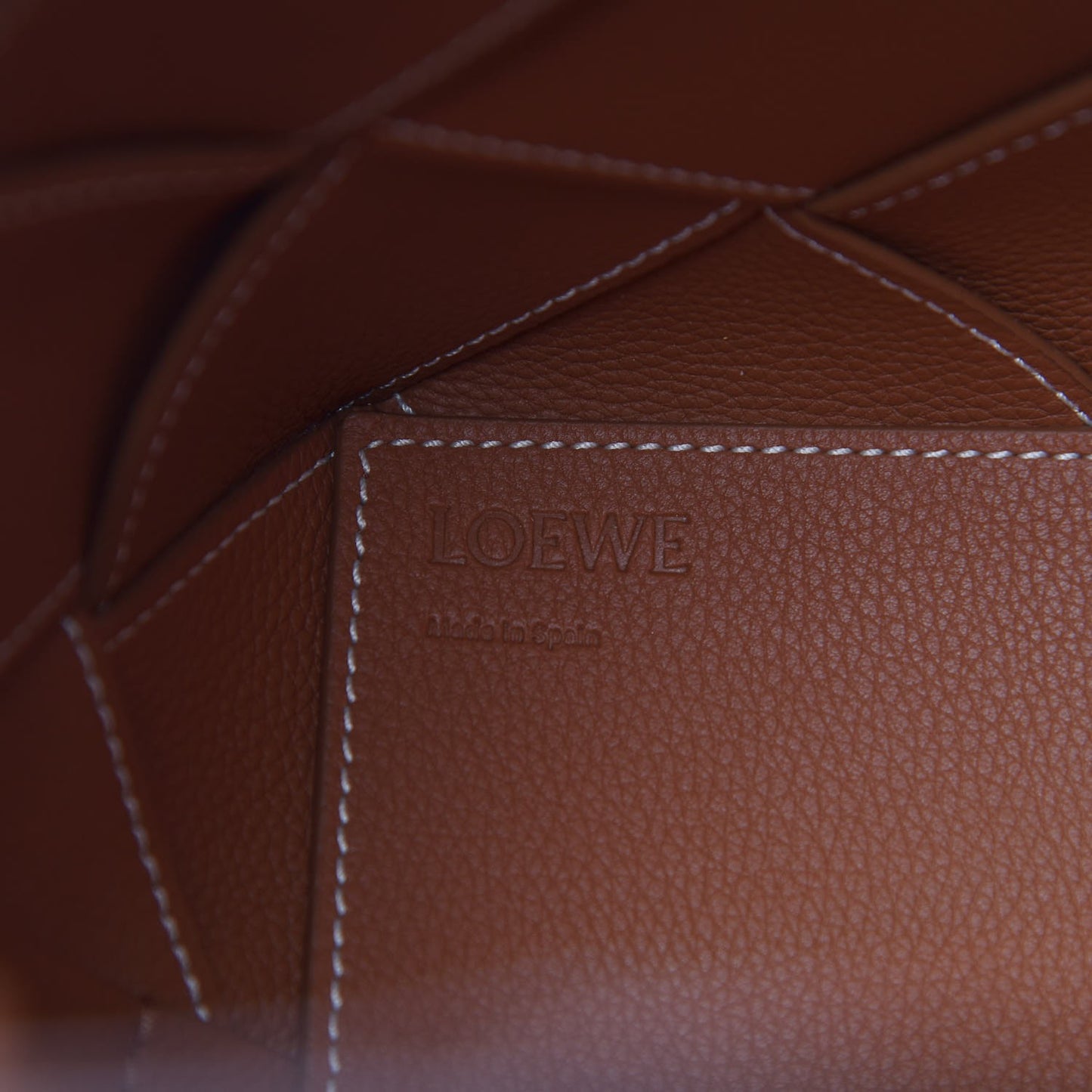 Calfskin Woven Basket Bag Tan