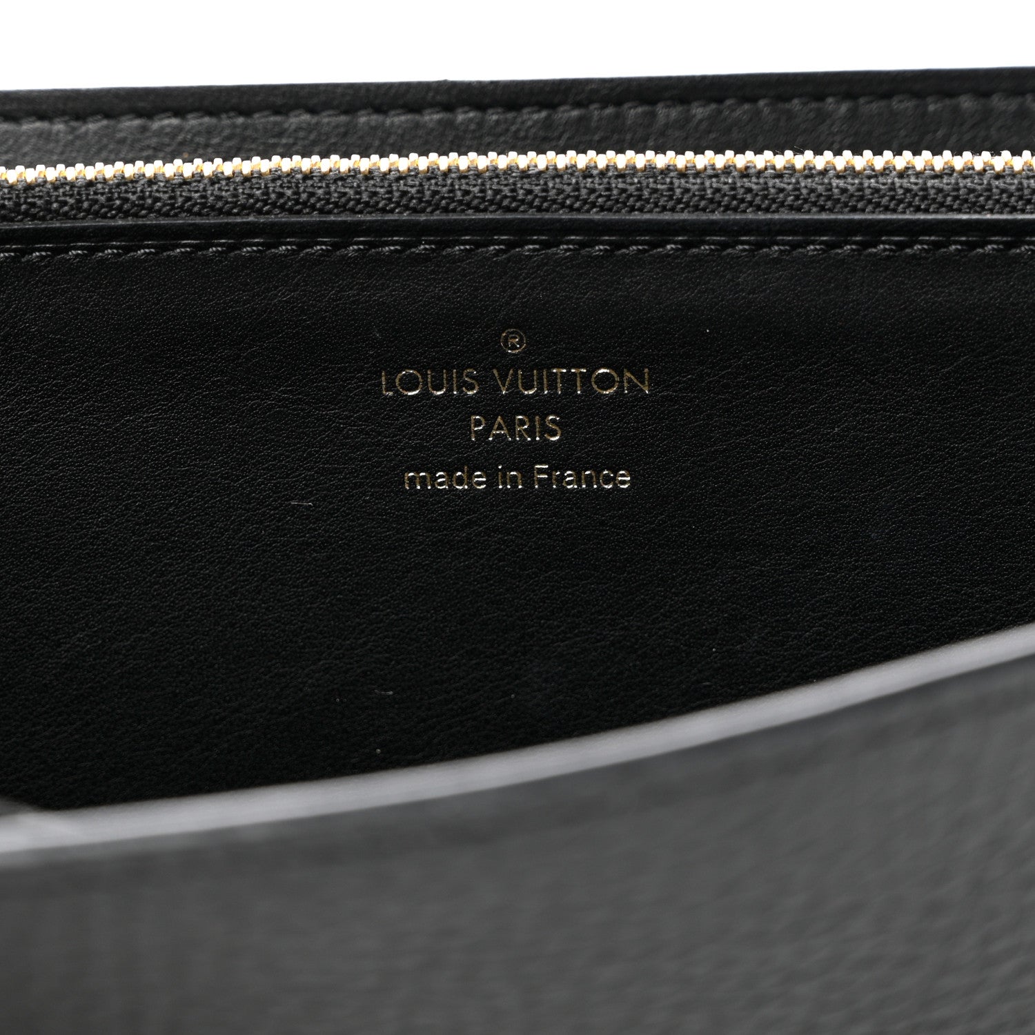 Louis Vuitton Taurillon Studded Sol Capucines Wallet Black 6 of 8