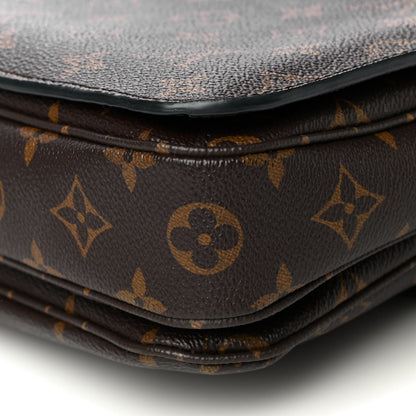 Louis Vuitton Monogram Braided Pochette Metis Coquelicot 10 of 11