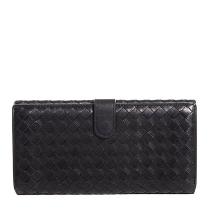 Bottega Veneta Nappa Intrecciato Continental Wallet Black 1 of 8