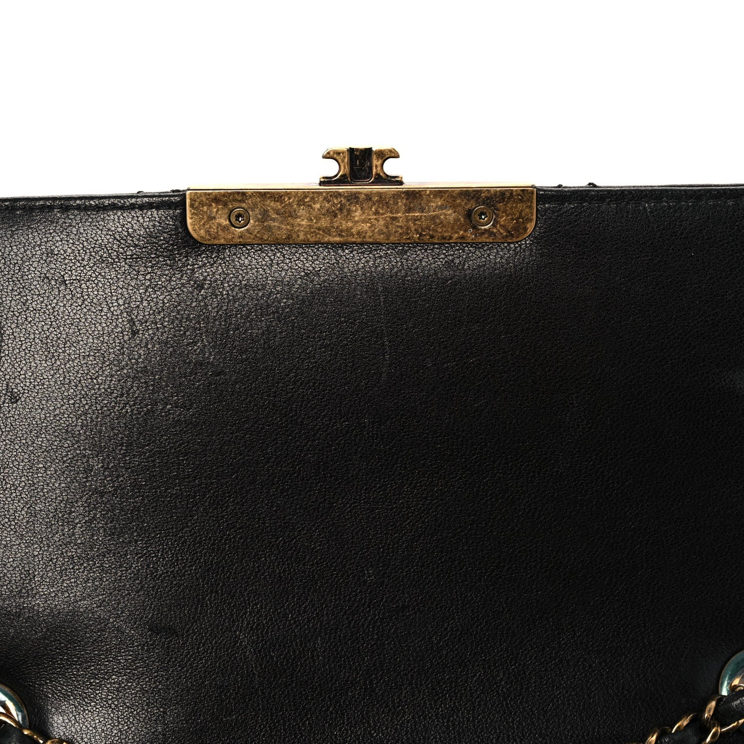 Chanel Sheepskin Quilted Mini Beauty Lock Flap Black 10 of 11