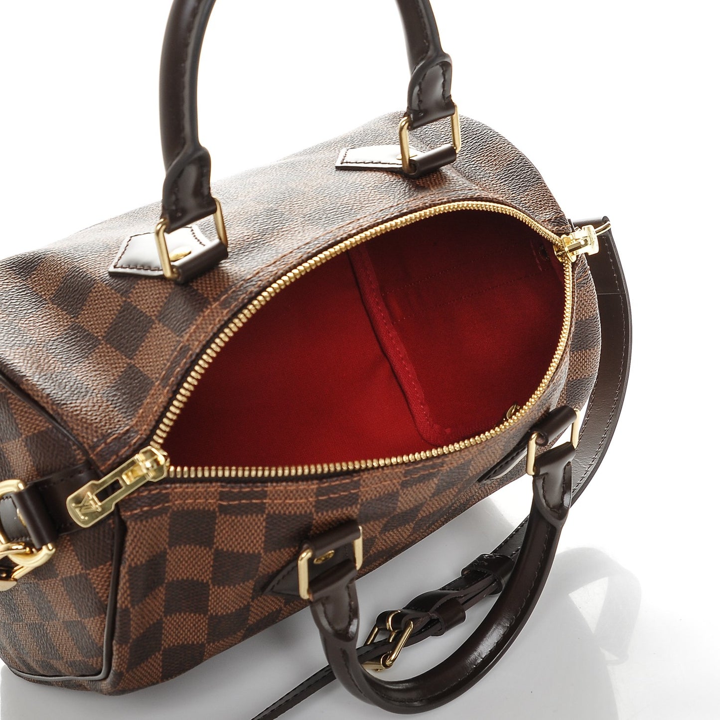 Damier Ebene Speedy Bandouliere 25