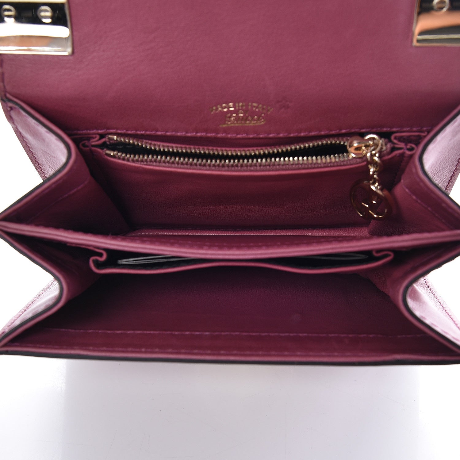 Gucci Calfskin Small 1973 Shoulder Flap Bag Peonia Flower 6 of 20