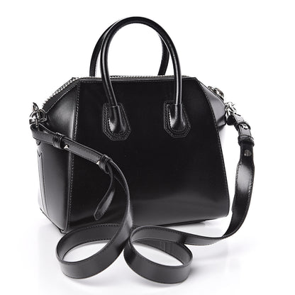 Givenchy Shiny Lord Calfskin Mini Antigona Black 3 of 10