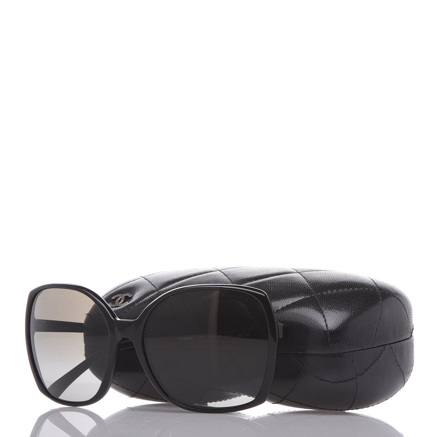 Oversized CC Sunglasses 5204 Black