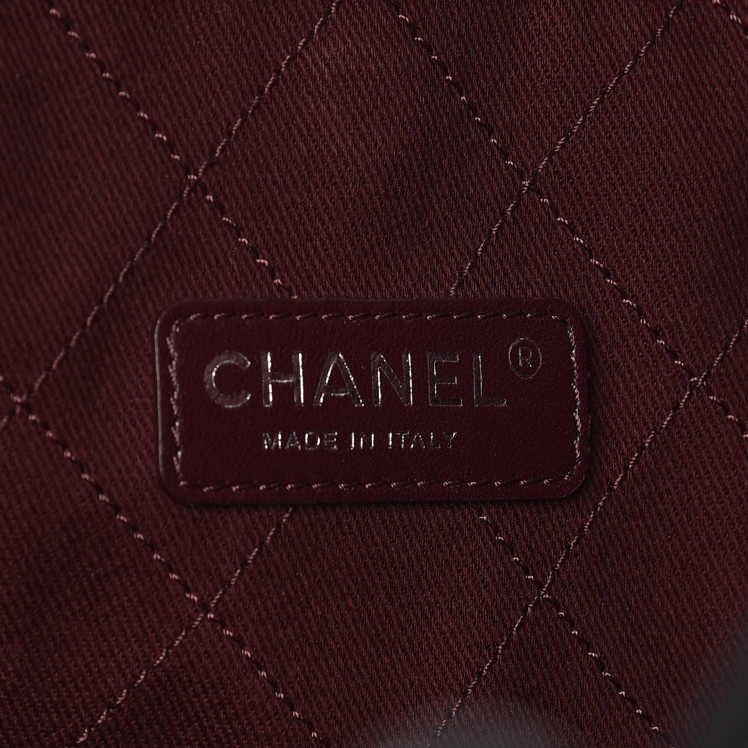 Chanel Canvas Calfskin Large Let's Demonstrate Tote White Black 8 of 13