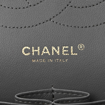 Chanel Caviar Quilted Jumbo Double Flap Grey 6 of 11