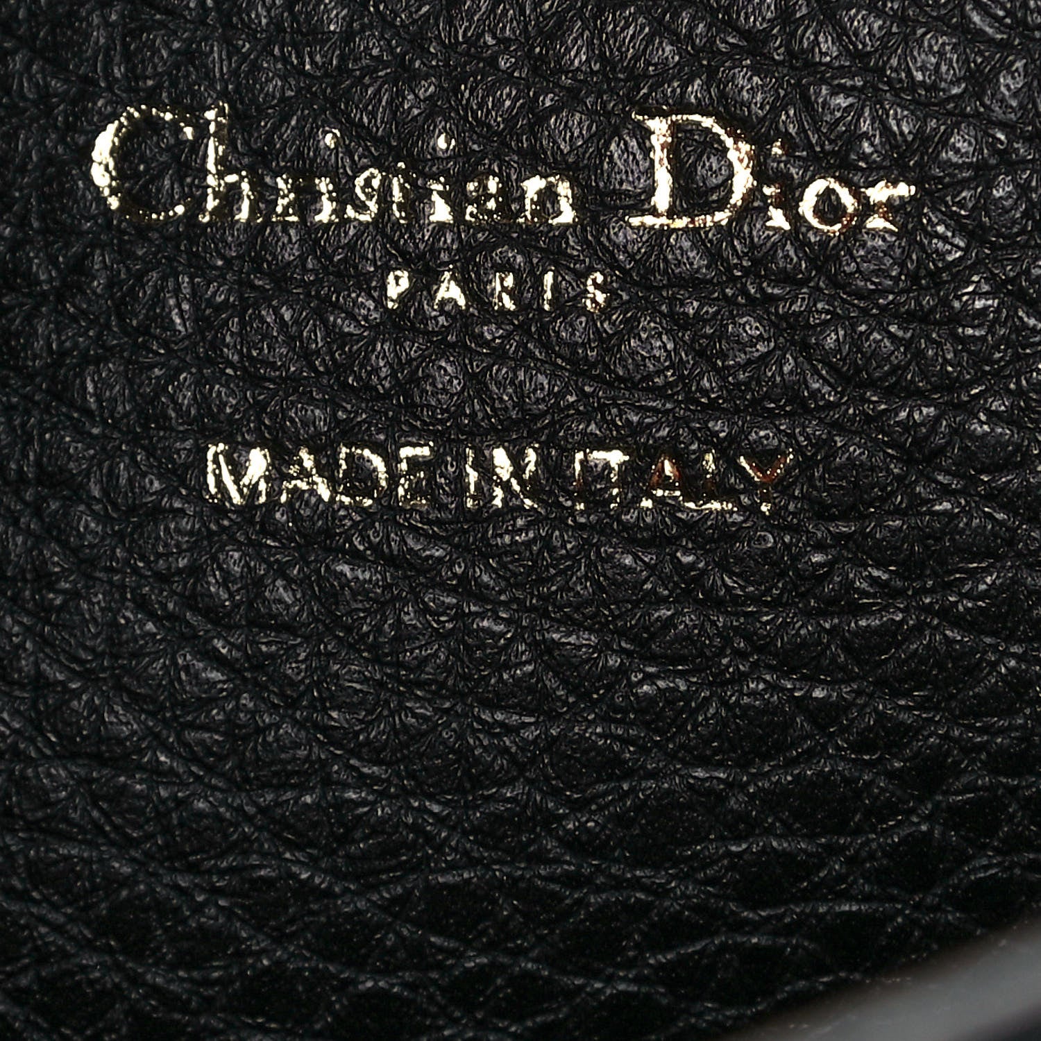Christian Dior Grained Calfskin Large Bobby Flap Black 6 of 15