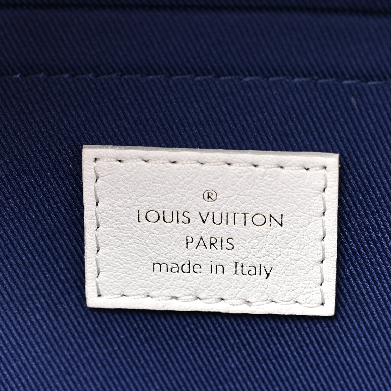 Louis Vuitton Jacquard Velvet Monogram Palm Springs Backpack Mini Blue 6 of 10