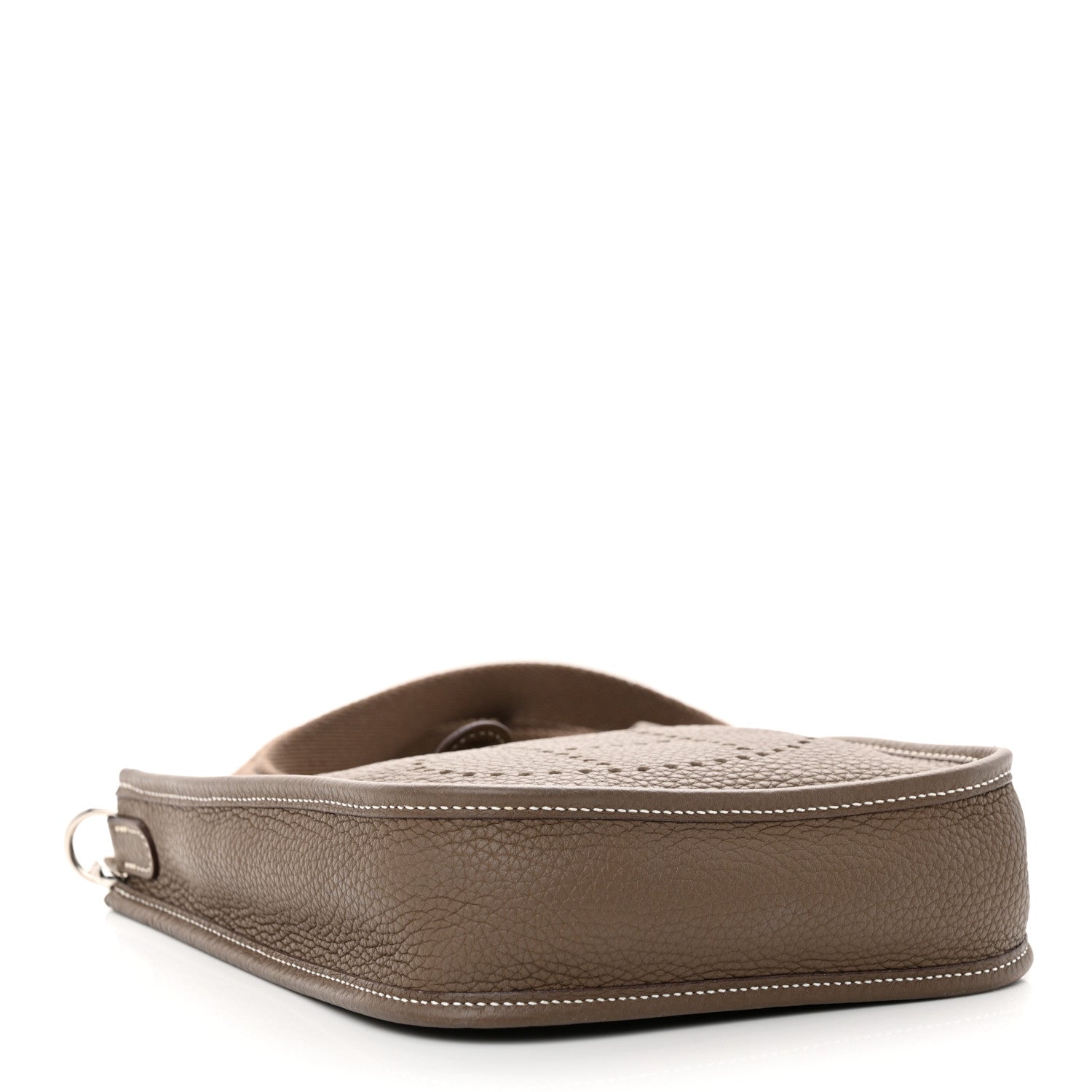 Hermes Taurillon Clemence Evelyne TPM Etoupe 4 of 12