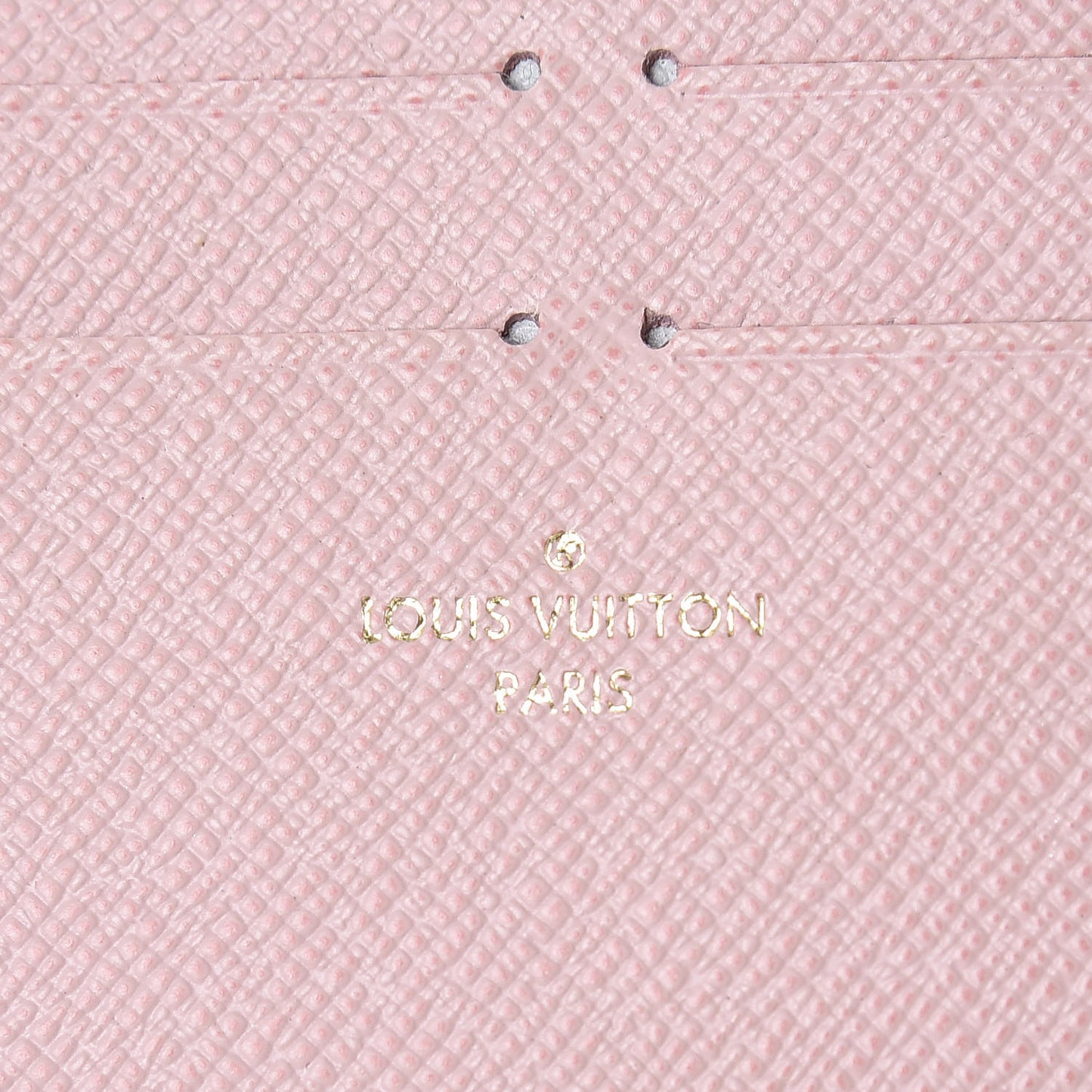 Calfskin Felicie Card Holder Insert Rose Ballerine