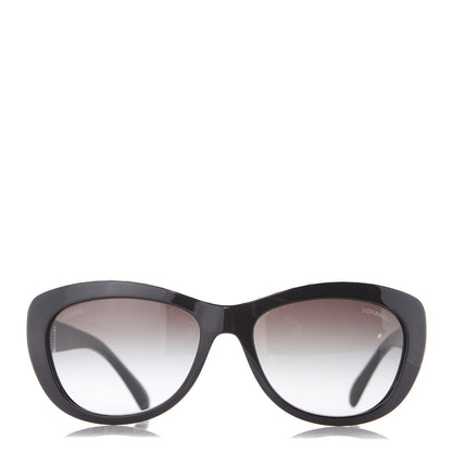 Chanel Freshwater Cultured Pearl Butterfly Sunglasses 6038-H Black 3 of 7