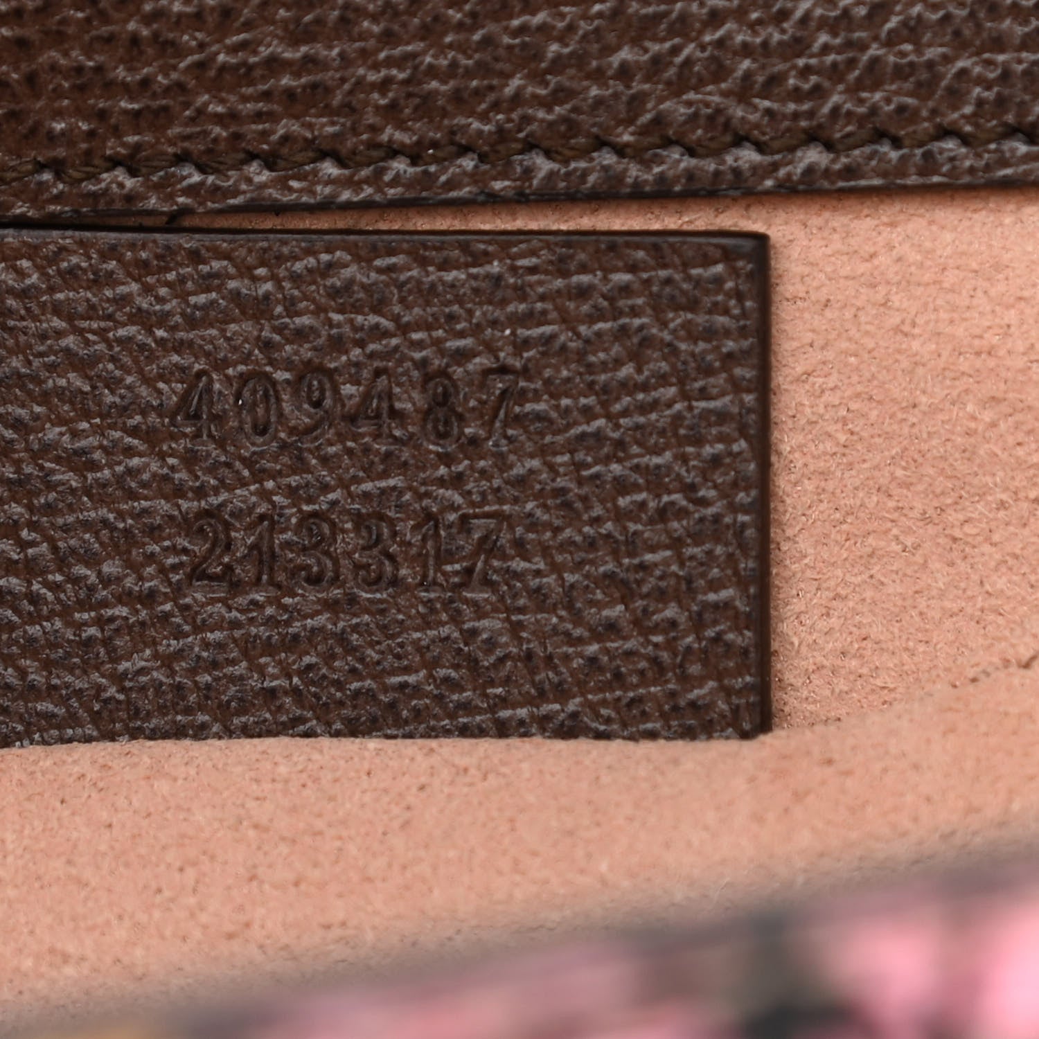 Gucci GG Supreme Monogram Bengal Small Padlock Shoulder Bag Beige Pink 7 of 10
