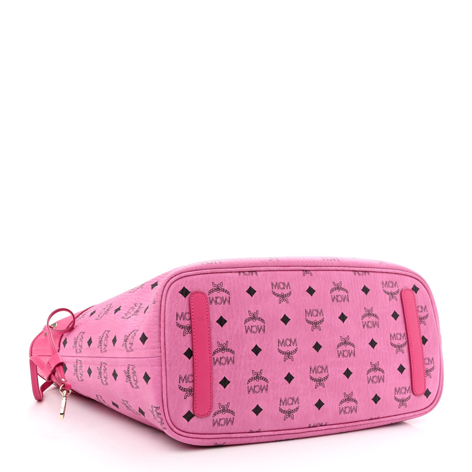 MCM Visetos Aren Tote Pink 5 of 11