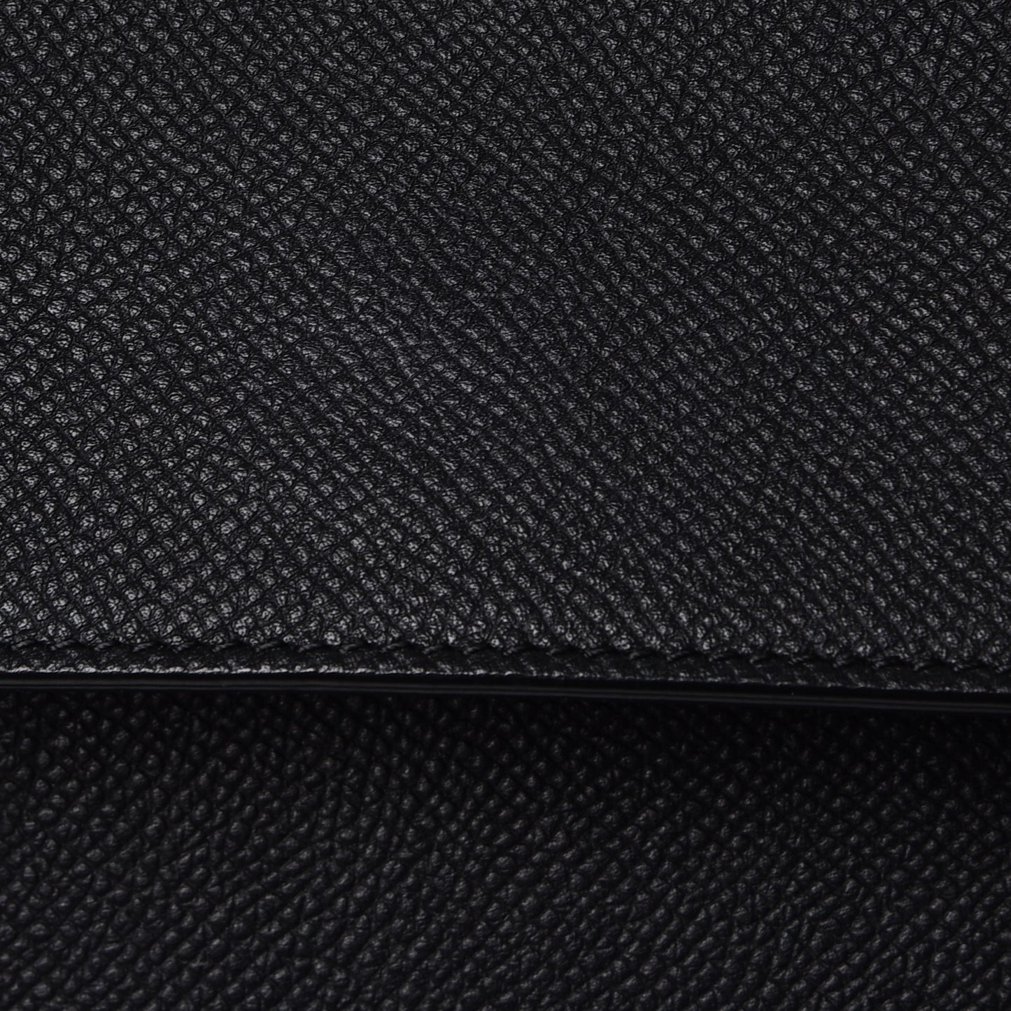 Grained Calfskin Mini Belt Bag Black