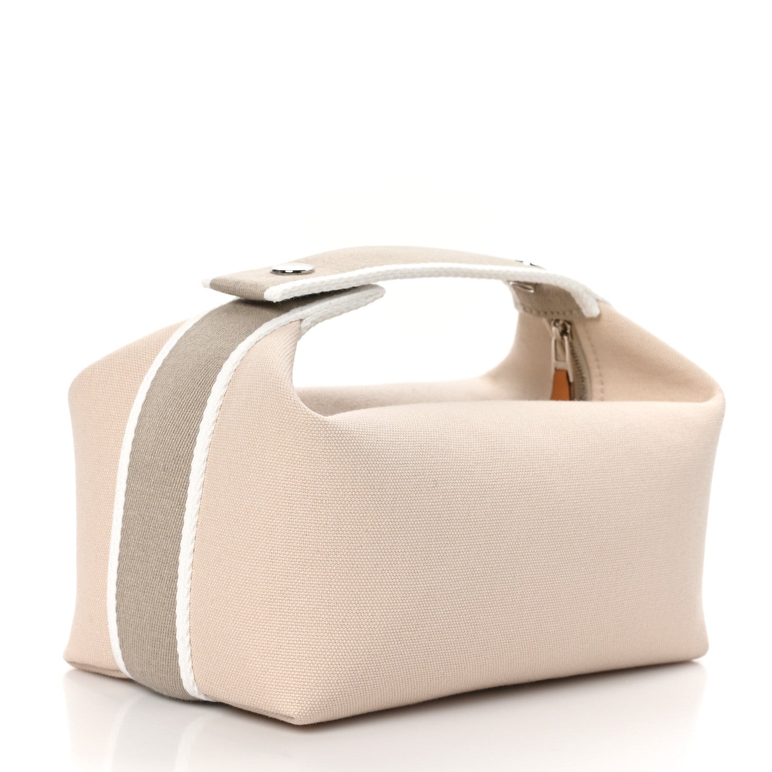 Hermes Canvas Bride-A-Brac Pouch Natural 3 of 9