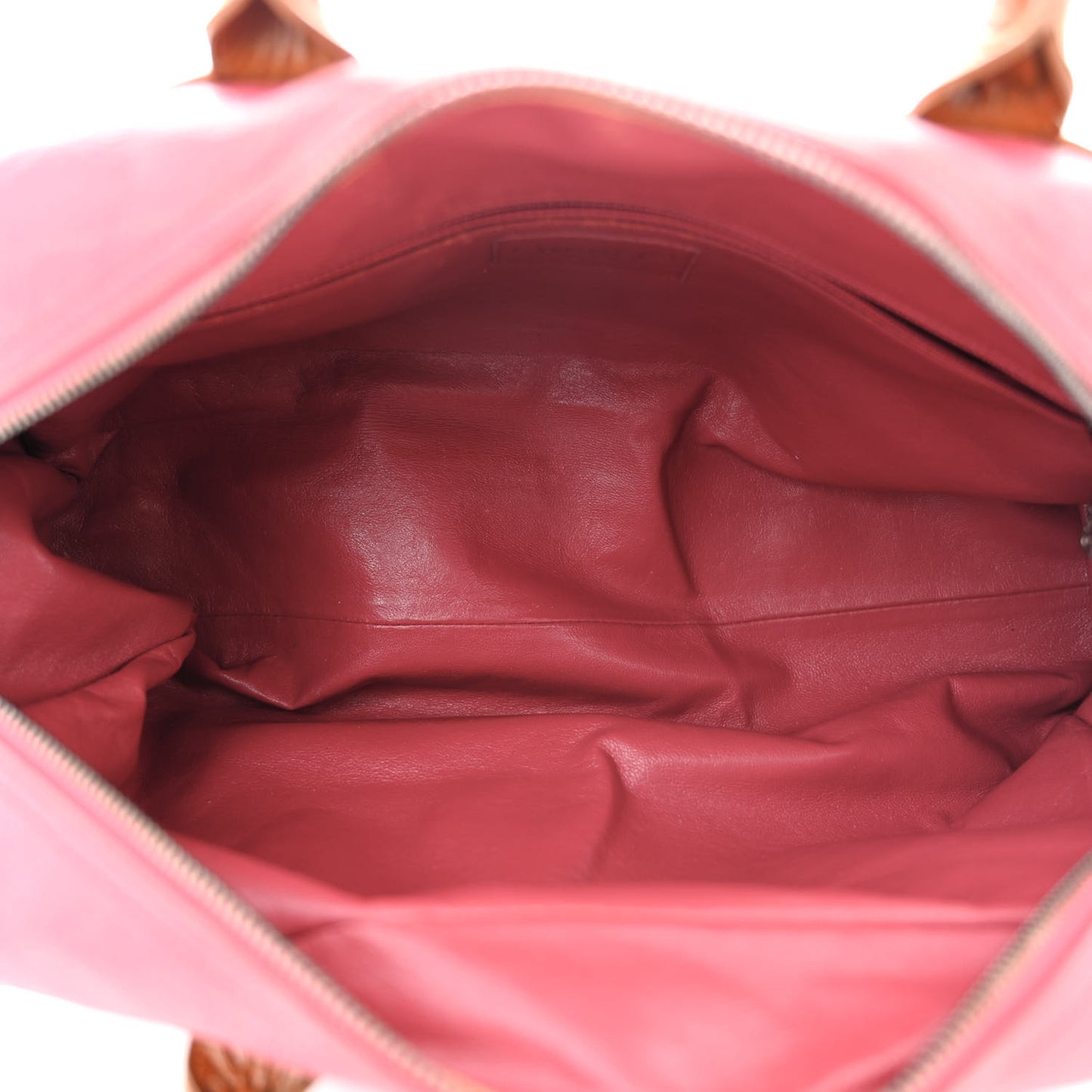 Caviar Patent Quilted Large Bowler Bag Red
