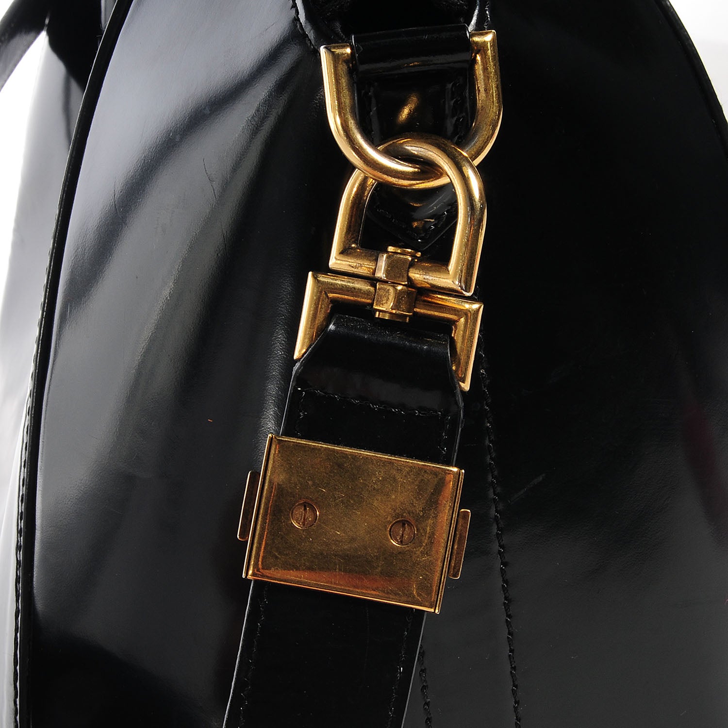 Givenchy Patent Calfskin Medium Antigona Black 6 of 11