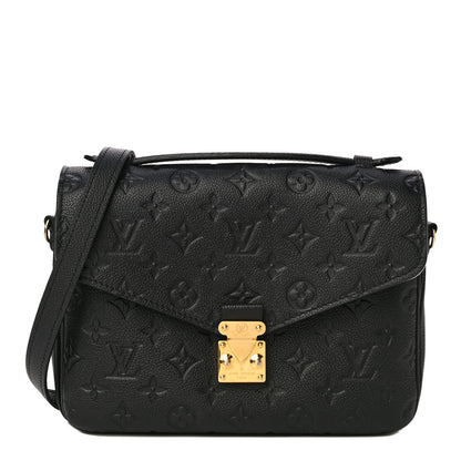 Louis Vuitton Empreinte Pochette Metis Black 1 of 21