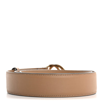 Gucci Calfskin Interlocking G 37mm Belt 95 38 Camelia 2 of 7